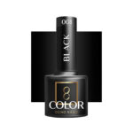 Smalto Ibrido Ocho Nails Nero 002 -5 G