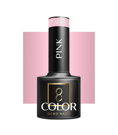 Smalto Ibrido Ocho Nails Rosa 306 -5 G