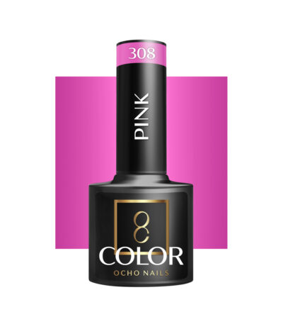 Smalto Ibrido Ocho Nails Rosa 308 -5 G