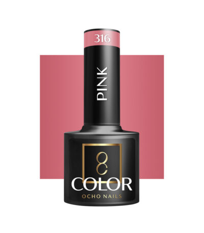 Smalto Ibrido Ocho Nails Rosa 316 -5 G