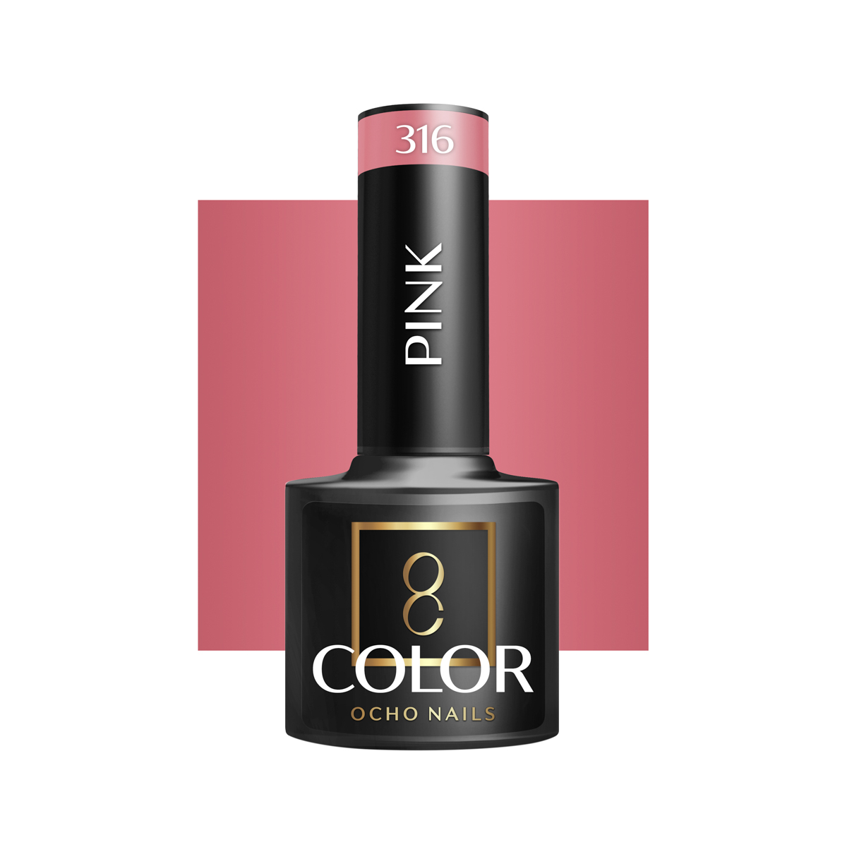 Smalto Ibrido Ocho Nails Rosa 316 -5 G Smalto Ibrido Ocho Nails Rosa 316 -5 G