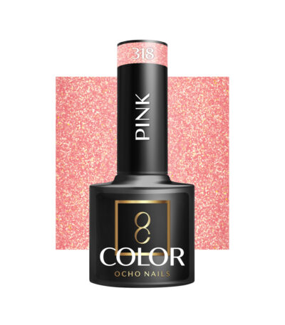 Smalto Ibrido Ocho Nails Rosa 318 -5 G