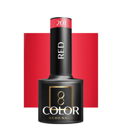Smalto Ibrido Ocho Nails Rosso 201 -5 G