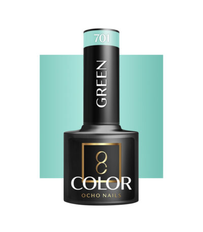 Smalto Ibrido Ocho Nails Verde 701 -5 G