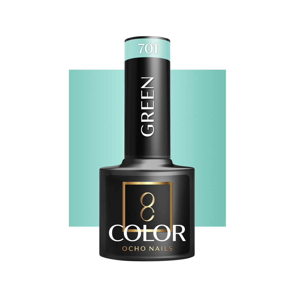 Smalto Ibrido Ocho Nails Verde 701 -5 G Smalto Ibrido Ocho Nails Verde 701 -5 G
