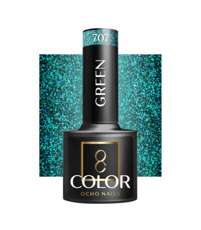 Smalto Ibrido Ocho Nails Verde 707 -5 G