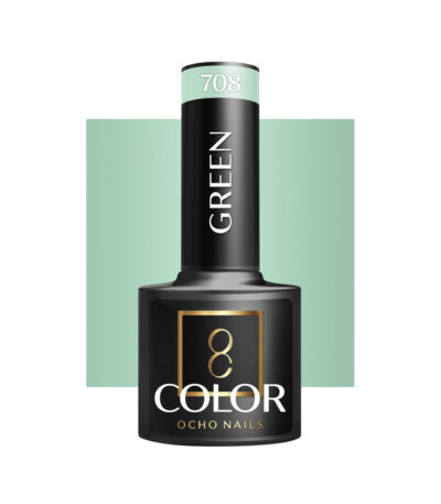 Smalto Ibrido Ocho Nails Verde 708 -5 G