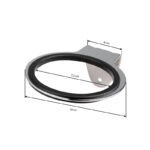 Supporto Da Parete Per Asciugacapelli Q96 Cromato 5