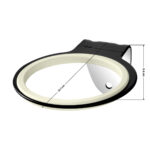 Supporto Da Parete Per Asciugacapelli Q96 Nero 4