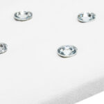 Supporto Per Manicure Momo Diamond Velour Bianco 2
