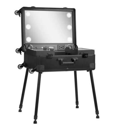 Supporto Portatile Box Con Altoparlanti Neri