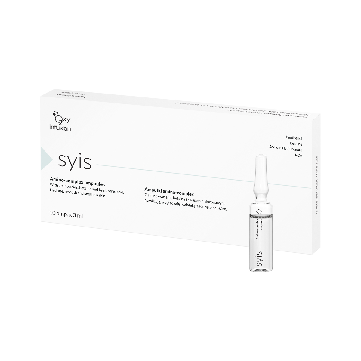 Syis Amino-Complex Fiale 10X3 Ml Syis Amino-Complex Fiale 10X3 Ml