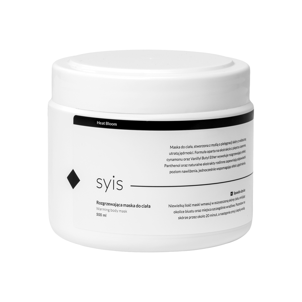 Syis Heat Bloom – Maschera Corpo Riscaldante 500 Ml Syis Heat Bloom – Maschera Corpo Riscaldante 500 Ml