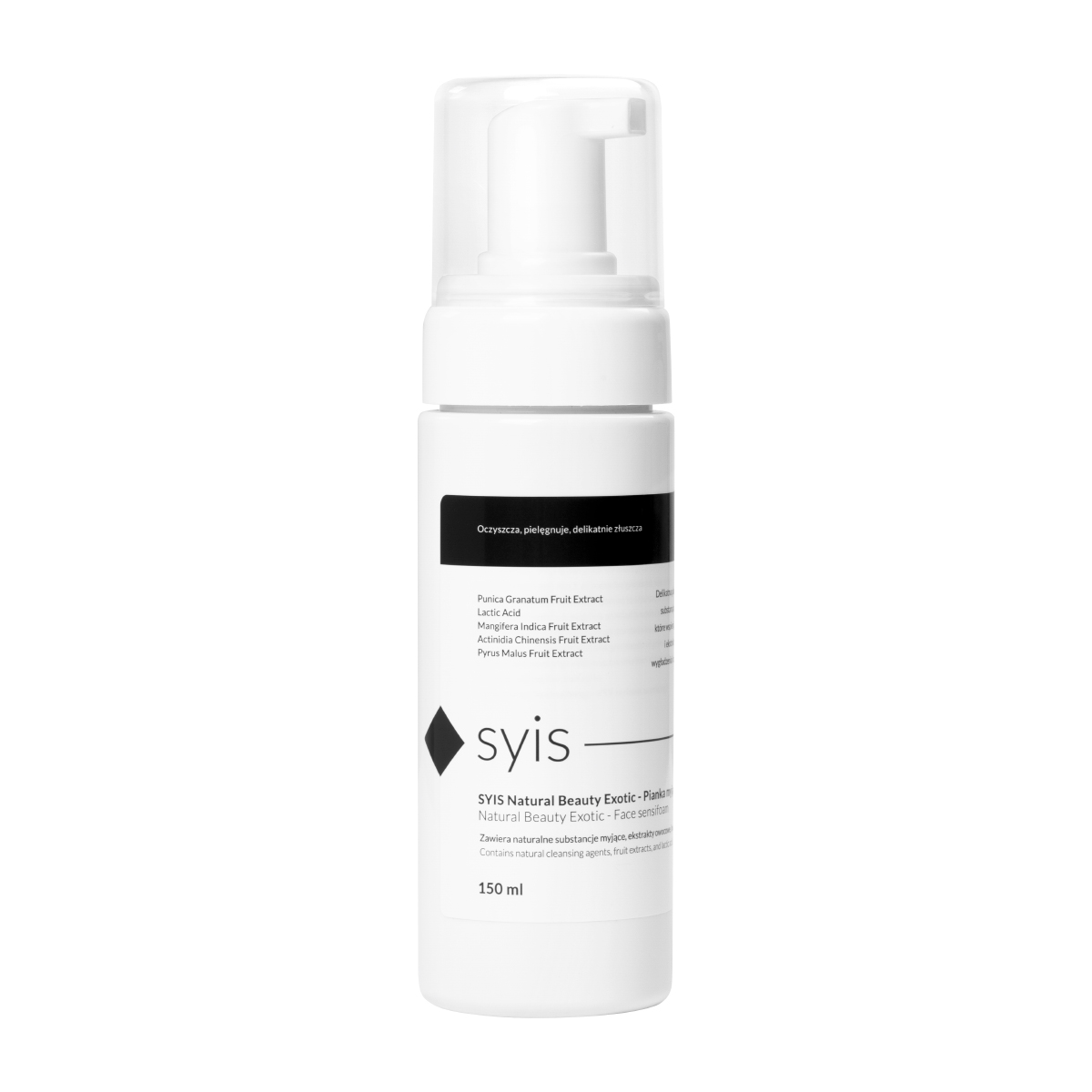 Syis Natural Beauty Exotic Face Sensifoam 150 Ml Syis Natural Beauty Exotic Face Sensifoam 150 Ml