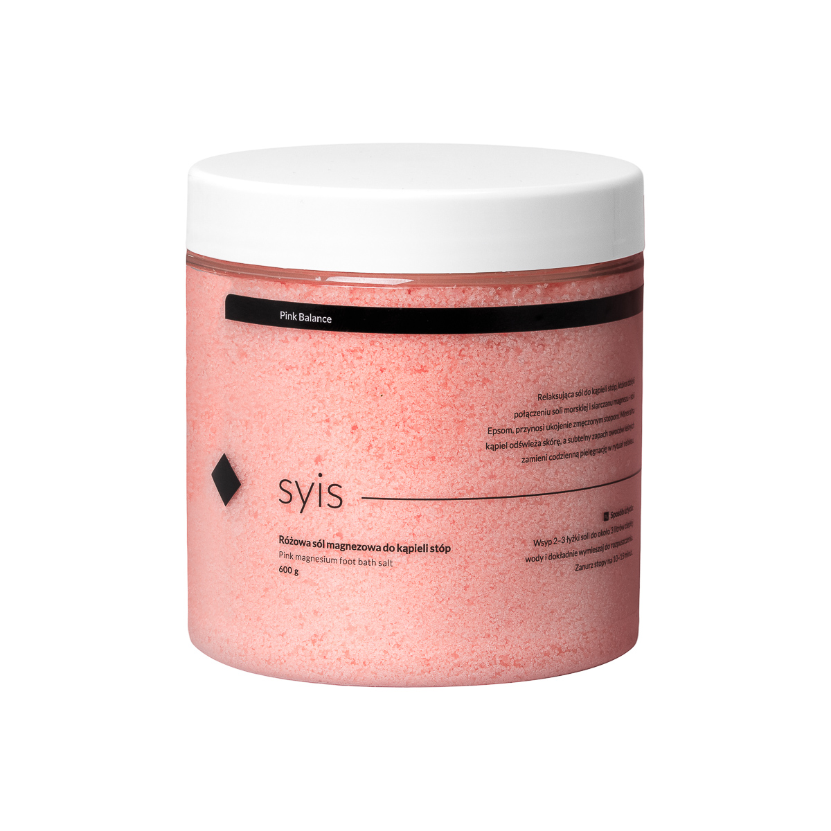 Syis Pink Balance – Sale Rosa Al Magnesio Per Pediluvi 600 G Syis Pink Balance – Sale Rosa Al Magnesio Per Pediluvi 600 G