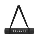 Tappetino Yoga Balance Pvc Nero 2