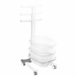 Vassoio Pedicure Comfort Su Ruote Con Funzione Di Sollevamento 5