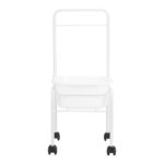 Vassoio Per Pedicure Bianco Su Ruote 3