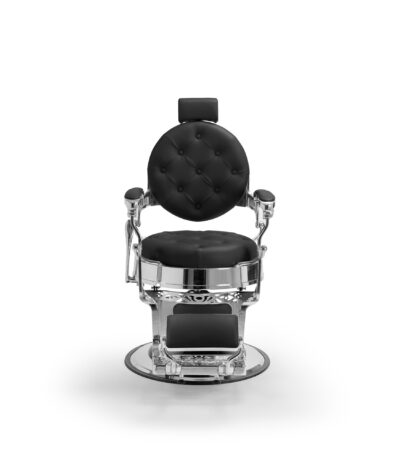 DD Hairdressing poltrona da barbiere idraulica reclinabile nero MACK