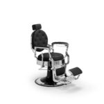 DD Hairdressing poltrona da barbiere idraulica reclinabile nero MACK
