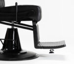 DD Hairdressing poltrona da barbiere reclinabile nero GON