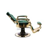 DD Hairdressing poltrona da barbiere verde MAE