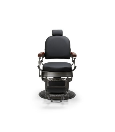 DD Hairdressing poltrona da barbiere vintage nero FLEK
