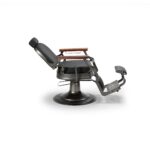 DD Hairdressing poltrona da barbiere vintage nero FLEK
