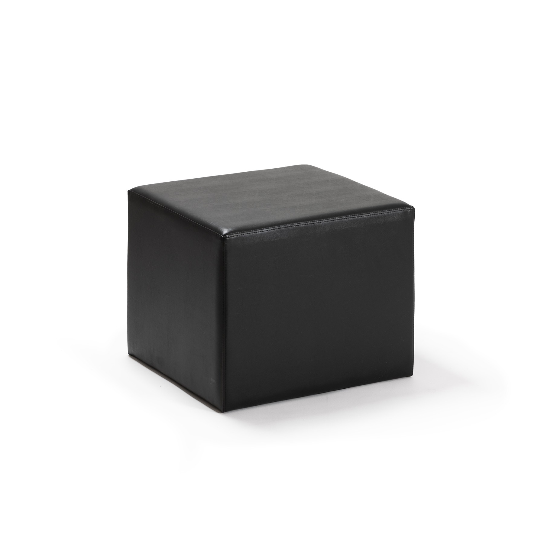 DD Hairdressing pouf sala d'attesa nero BUN DD Hairdressing pouf sala d'attesa nero BUN