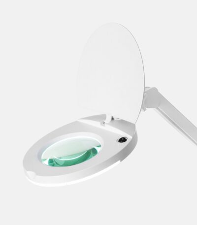 DD Wellness lampada lente d'ingrandimento da tavolo bianco SAVA