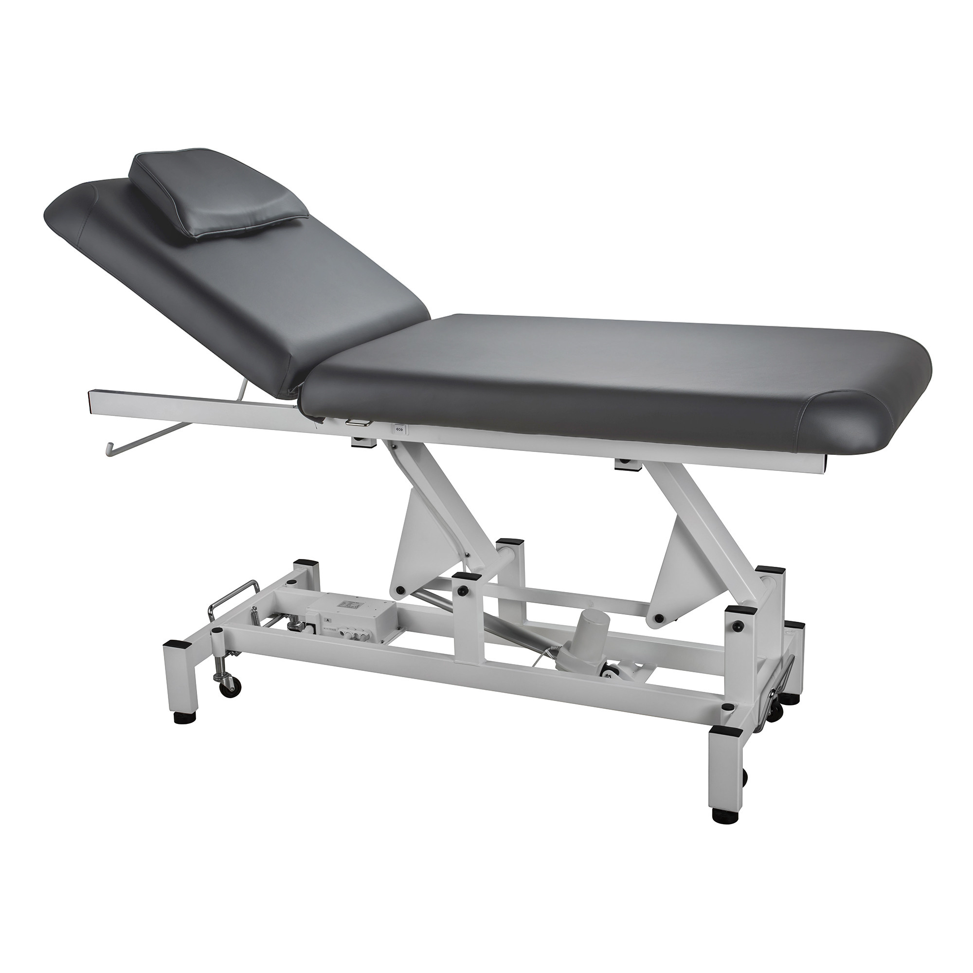 DD Wellness lettino da massaggio elettrico 2 sezioni grigio SEEM DD Wellness lettino da massaggio elettrico 2 sezioni grigio SEEM