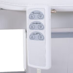 DD Wellness lettino da trattamento elettrico bianco MOLDAVI