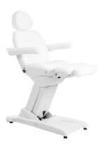 DD Wellness poltrona estetica elettrica 4 motori bianca GIRTA