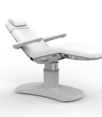 DD Wellness poltrona estetica elettrica 4 motori bianco AZUR