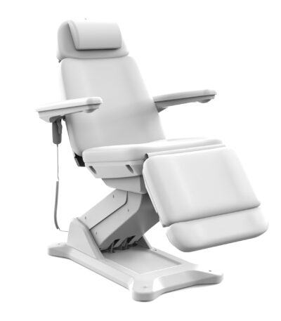 DD Wellness poltrona estetica elettrica 4 motori bianco STONA
