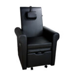 DD Wellness poltrona pedicure idromassaggio nero AVENTUR