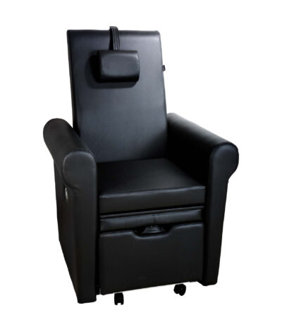 DD Wellness poltrona pedicure idromassaggio nero AVENTUR