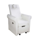 DD Wellness poltrona pedicure spazio idromassaggio bianco Aventur