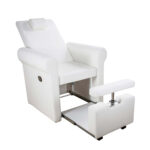 DD Wellness poltrona pedicure spazio idromassaggio bianco Aventur