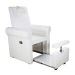DD Wellness poltrona pedicure spazio idromassaggio bianco Aventur