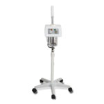 DD Wellness vaporizzatore viso ozono testa rotante bianco