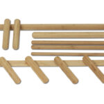 Habys bastoncini massaggio bambù set da 12