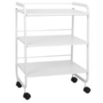 Habys carrello 3 ripiani bianco Vexo