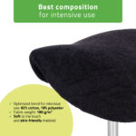 Habys copertina sgabello con elastico nero