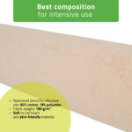Habys copertura in spugna per rotolo 15 x 60 cm beige