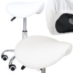 Habys copertura per sgabello elasticizzata bianco