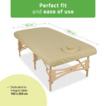 Habys copertura protettiva 102x203 cm beige Integral