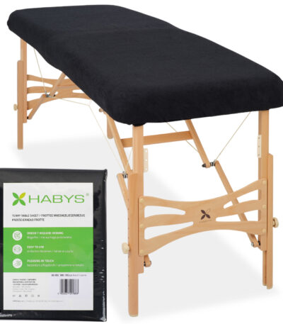 Habys copri lettino in spugna con elastico nero