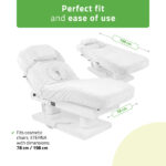 Habys coprilettino con elastico bianco ETERNA
