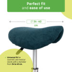Habys coprisgabello con elastico verde scuro